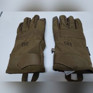 USGI Outdoor Research CWGS Goretex Gloves Coyote Brown Size 9 Or 10 Army Marine